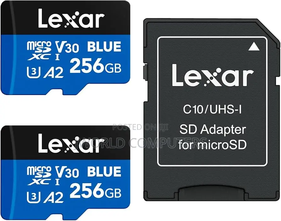 Lexar 256gb 1066x Microsdxc With Adapter Uhs-I V30 160mb/S Silver