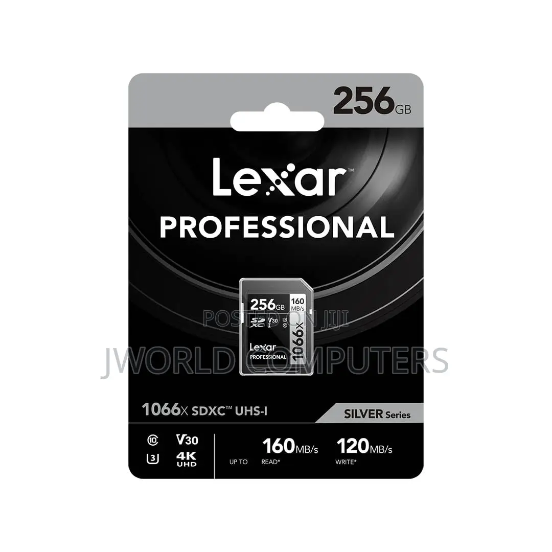 Lexar 256gb 1066x Microsdxc With Adapter Uhs-I V30 160mb/S Silver