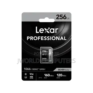 Lexar 256gb 1066x Microsdxc With Adapter Uhs-I V30 160mb/S Silver