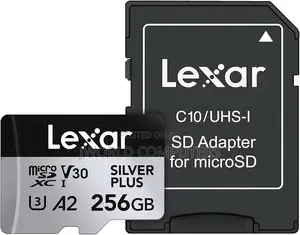 Lexar 256gb 1066x Microsdxc With Adapter Uhs-I V30 160mb/S Silver