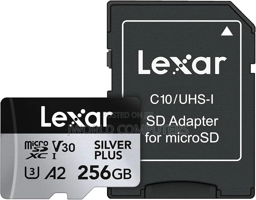 Lexar 256gb 1066x Microsdxc With Adapter Uhs-I V30 160mb/S Silver