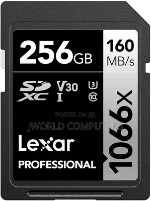 Lexar 256gb 1066x Microsdxc With Adapter Uhs-I V30 160mb/S Silver