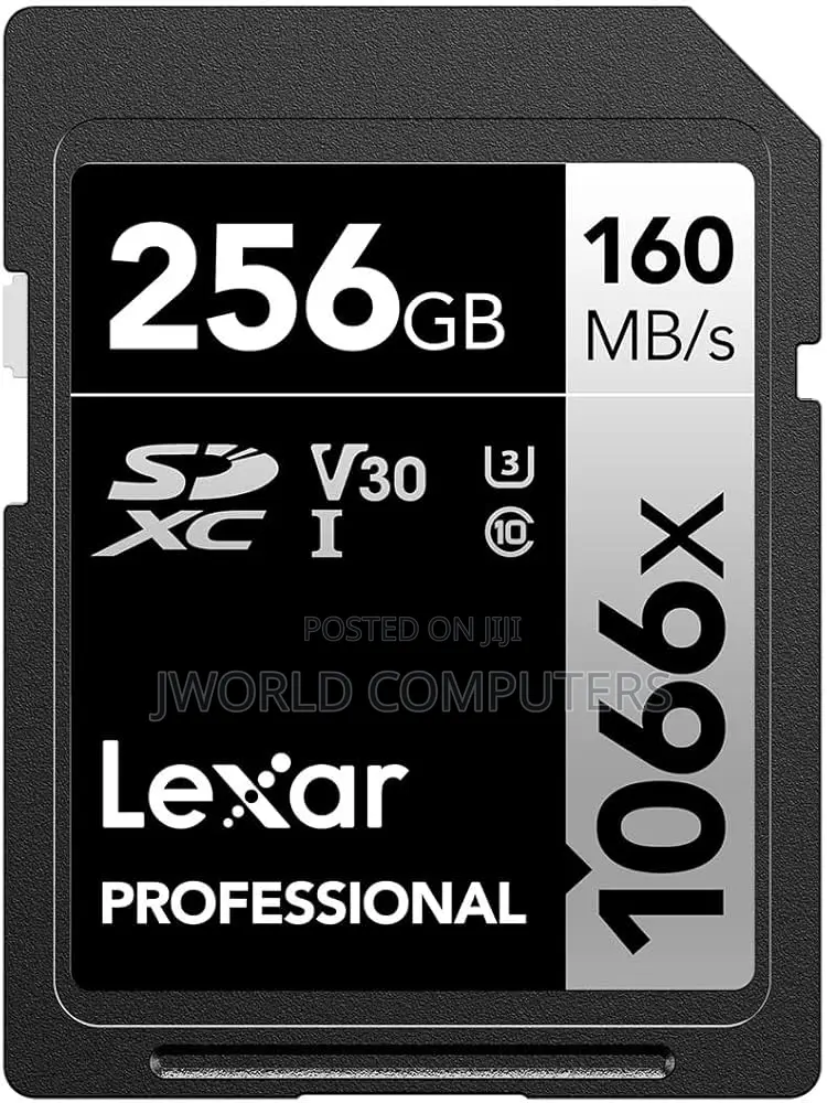Lexar 256gb 1066x Microsdxc With Adapter Uhs-I V30 160mb/S Silver
