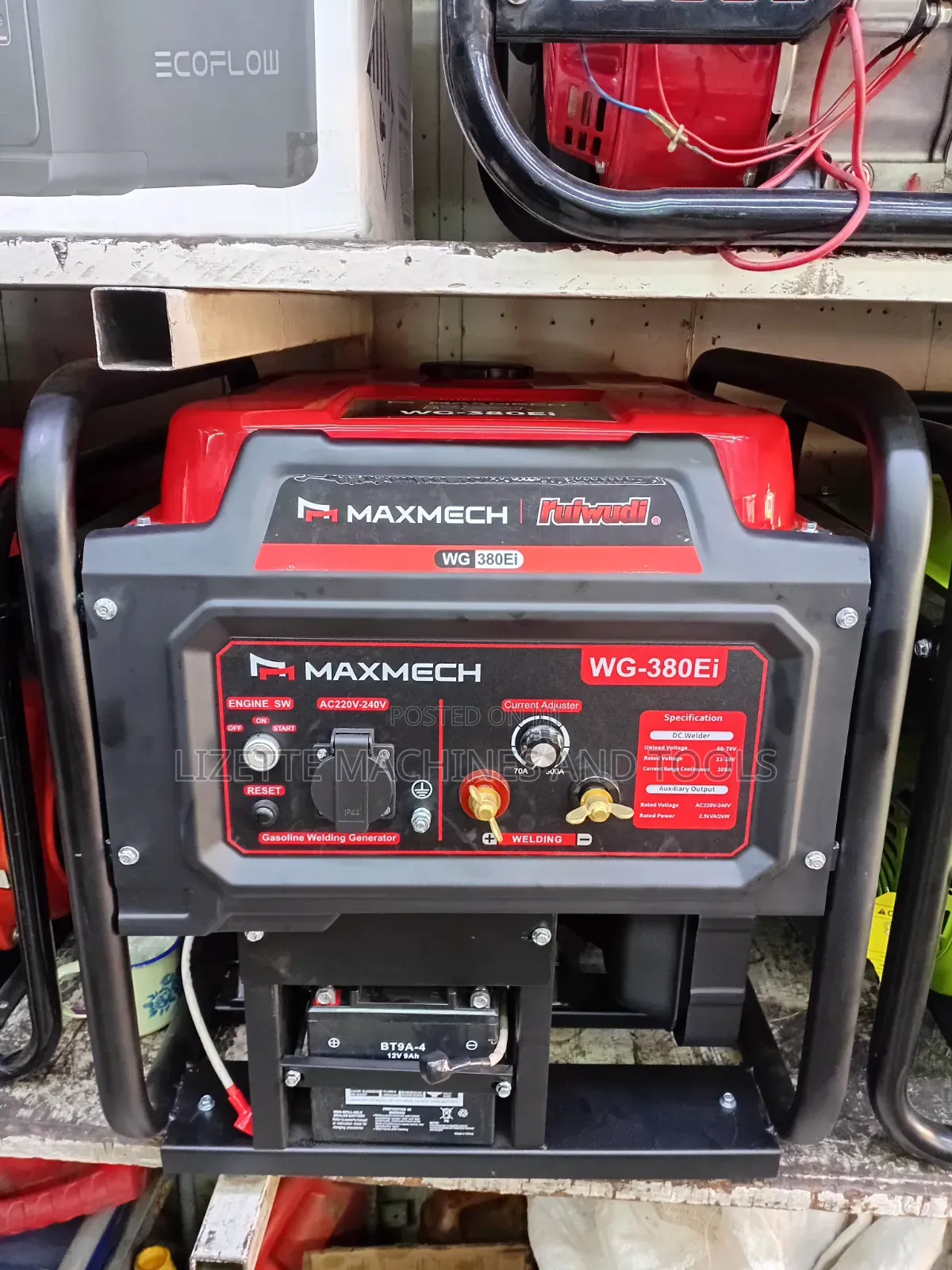 Maxmech Wg-380ei 2.5kva Petrol Welding Generator