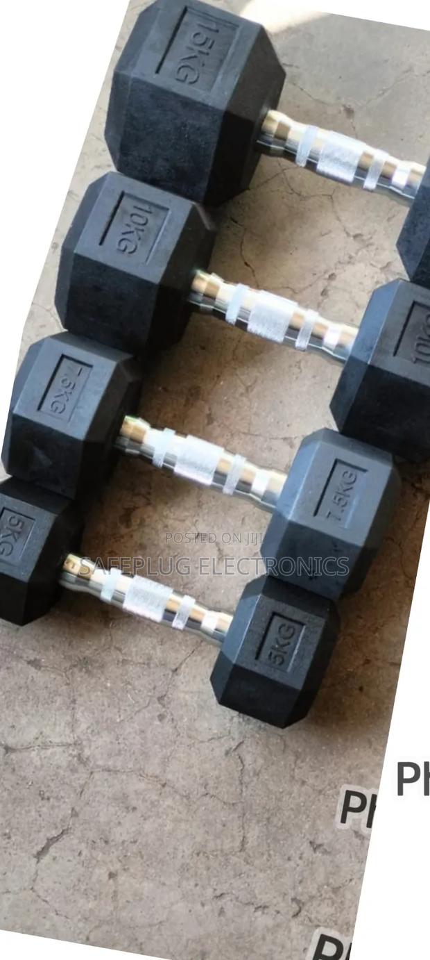 5kg Hexagonal Fitness Dumbbell