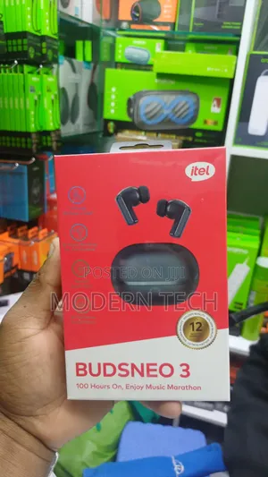 Itel Buds Neo 3 Ai Enc Earbuds With Ultra-Long Battery Life