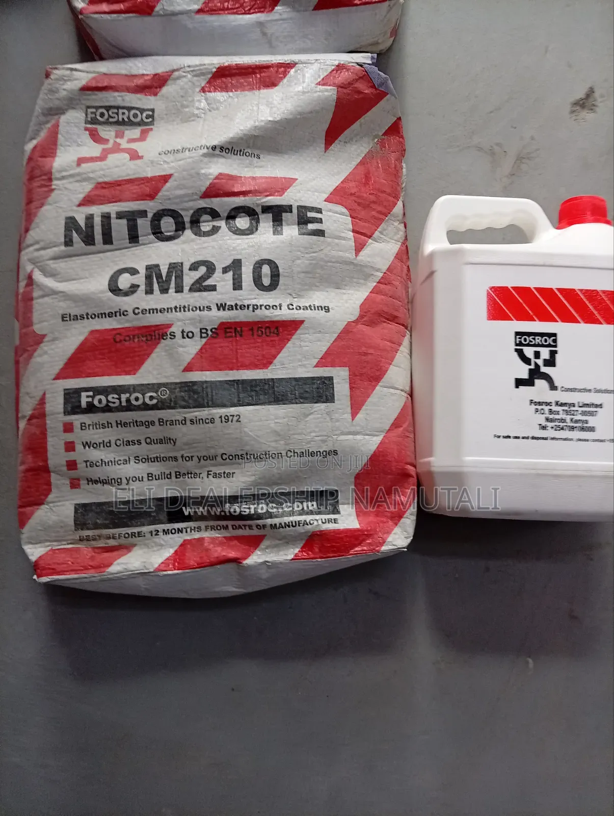 High-Performance Elastomeric Waterproof Coating –Fosroc Nitocote Cm210
