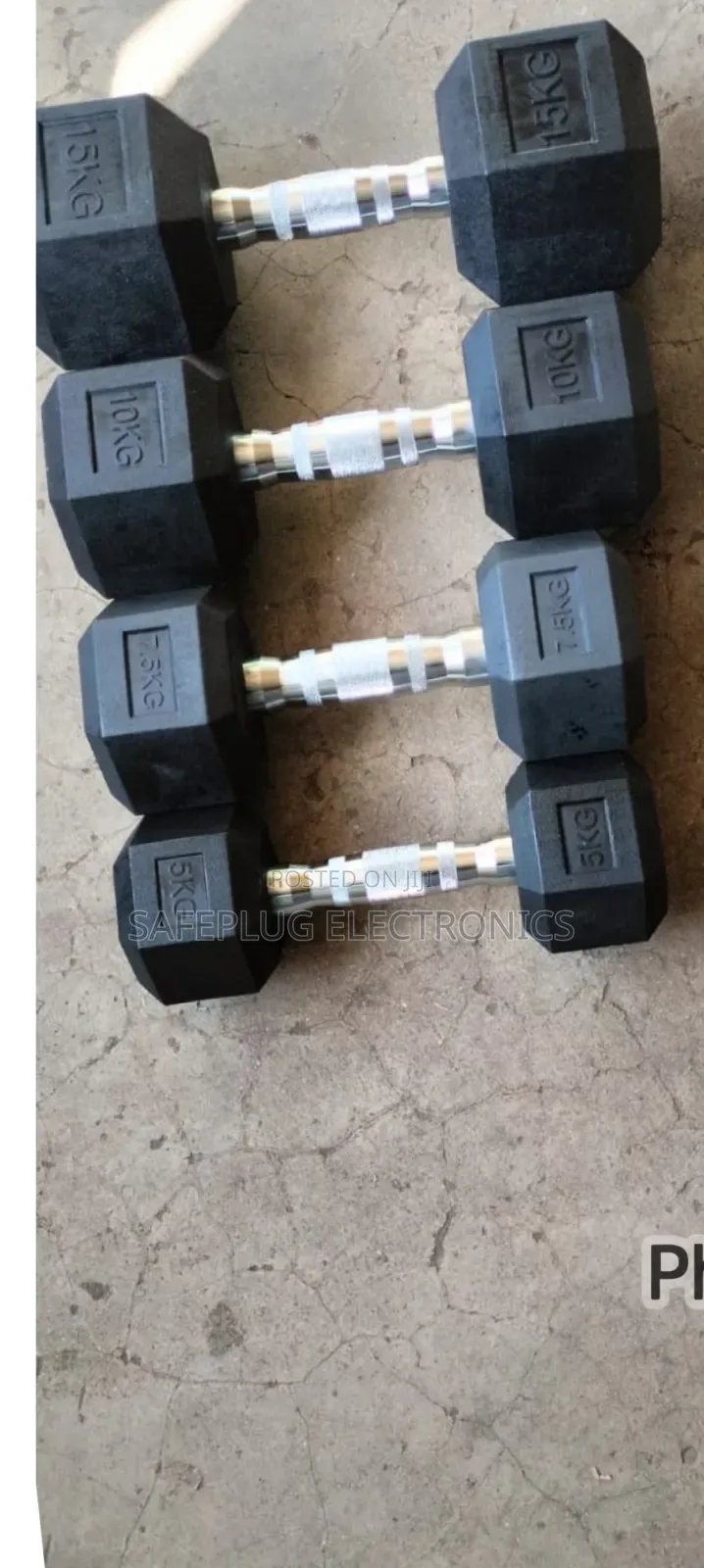 5kg Gym Weight Dumbbell – Strong Grip