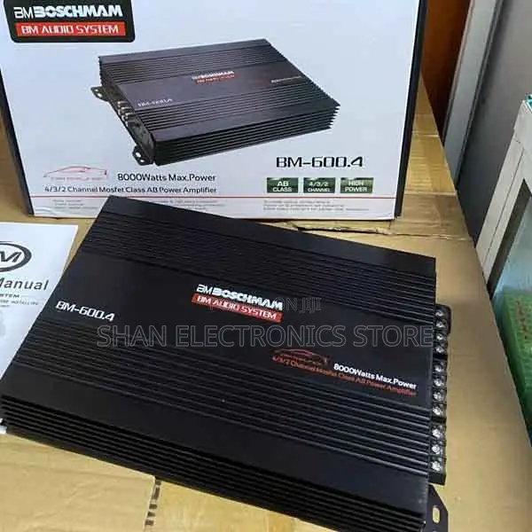 Quality Audio System Car Booster Bm600 4channel Long-Term Use