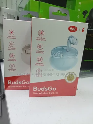 Itel Budsgo True Wireless Earbuds Ai Powered Call Clarity