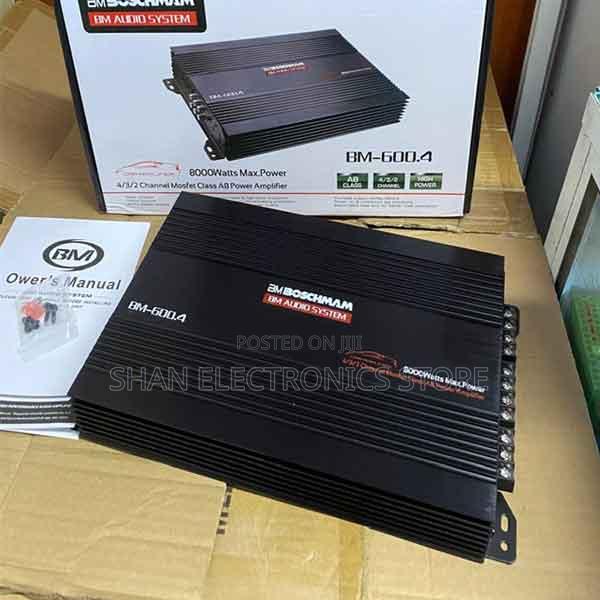 4channel Bm600 High Performance Amp Boschmann Car Booster