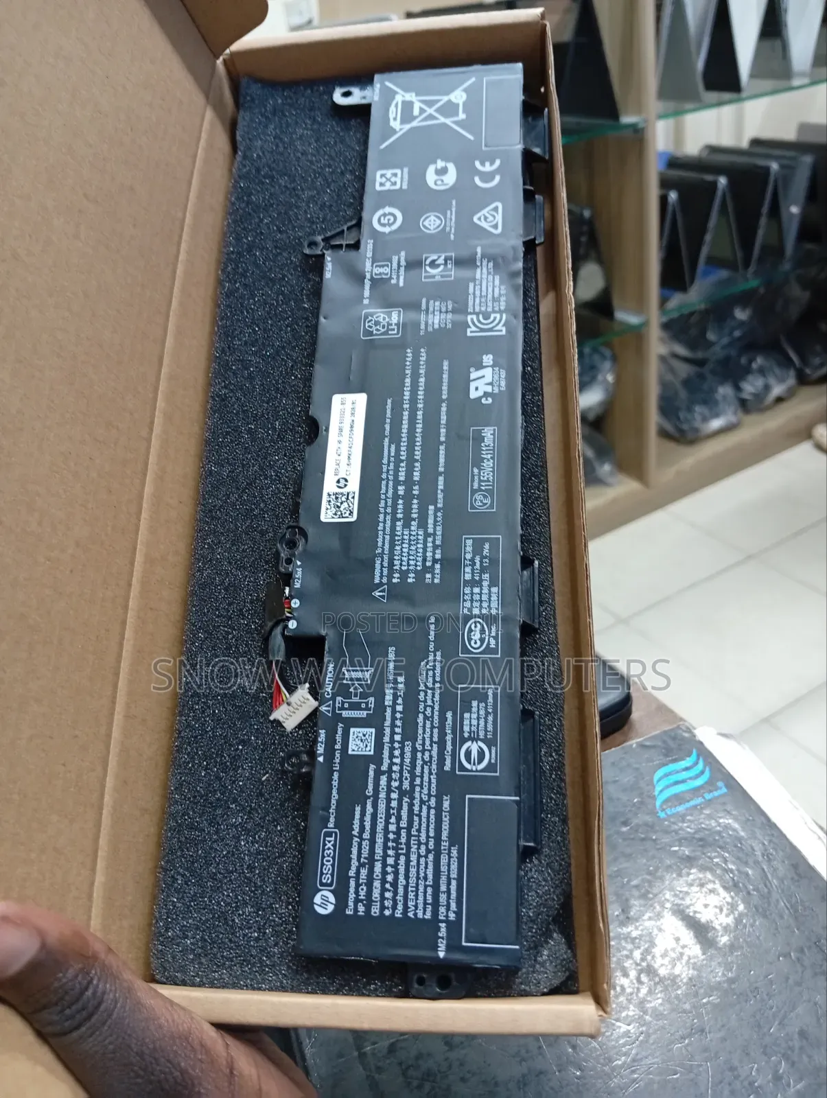 Ss03xl Hp 830 G5 Battery Original Used