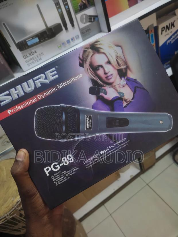 Brand New Shure Pg-89 Corded Handheld Microphone