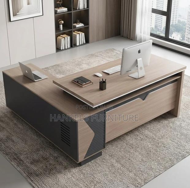 1800mm Executive L-Shaped Office Desk – Modern Office Solution