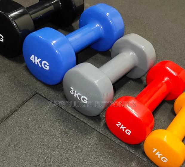 4kg Neoprene Dumbbells