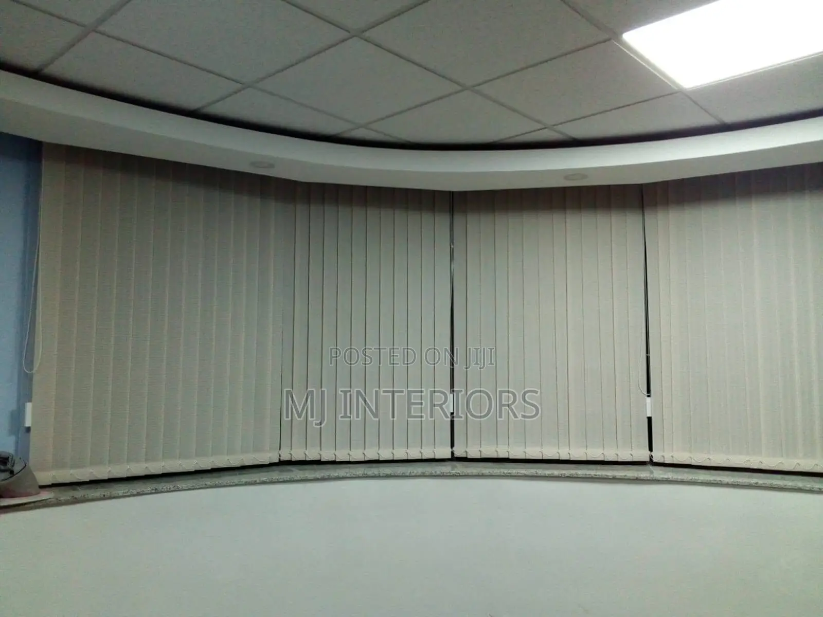 Vertical Blinds Per SQM Easy Operation Smooth System
