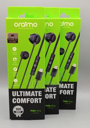 Oraimo Type C Earphones Halo Airy(Oep-650)