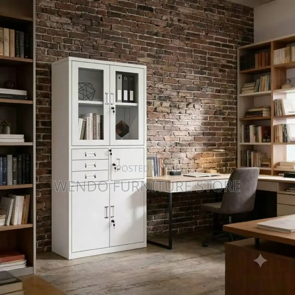 Office Cabinet; Two Doors Steel Office Filing Cabinet