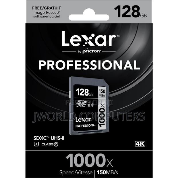 Lexar 128gb 280mb/S Sd Card - thumbnail 2