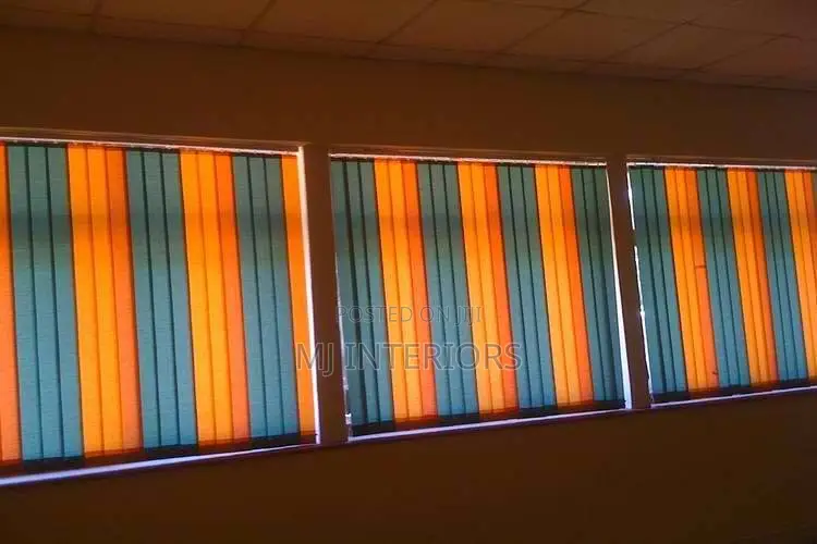 Vertical Blinds Per SQM Sleek Interior Upgrade Option