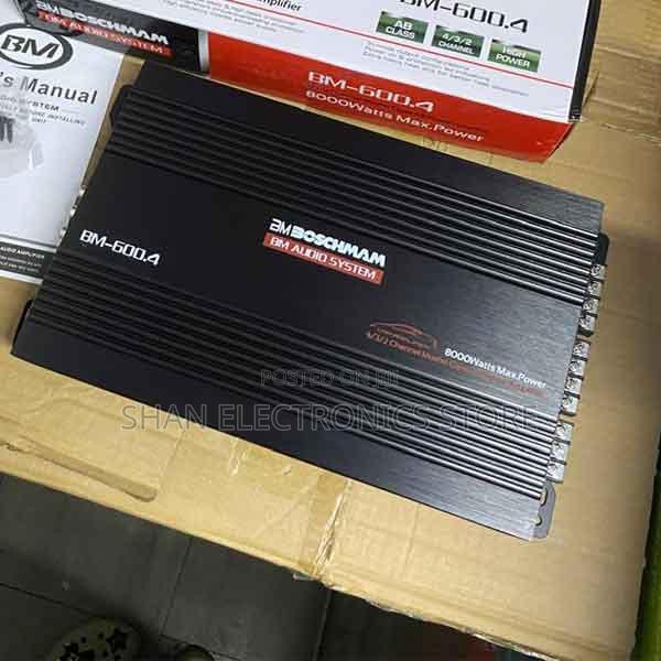 High-Quality Car Booster Bm600 4channel Amp– Quality Audio System