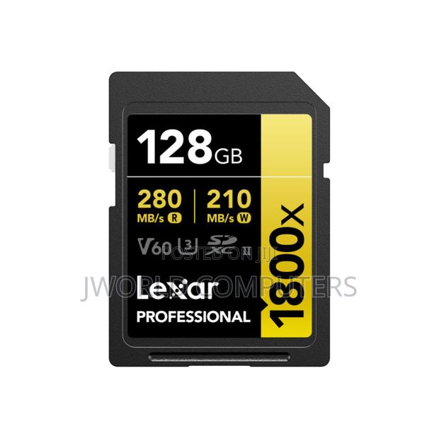 Lexar 128gb 300mb/S Uhs Ii Sd Card