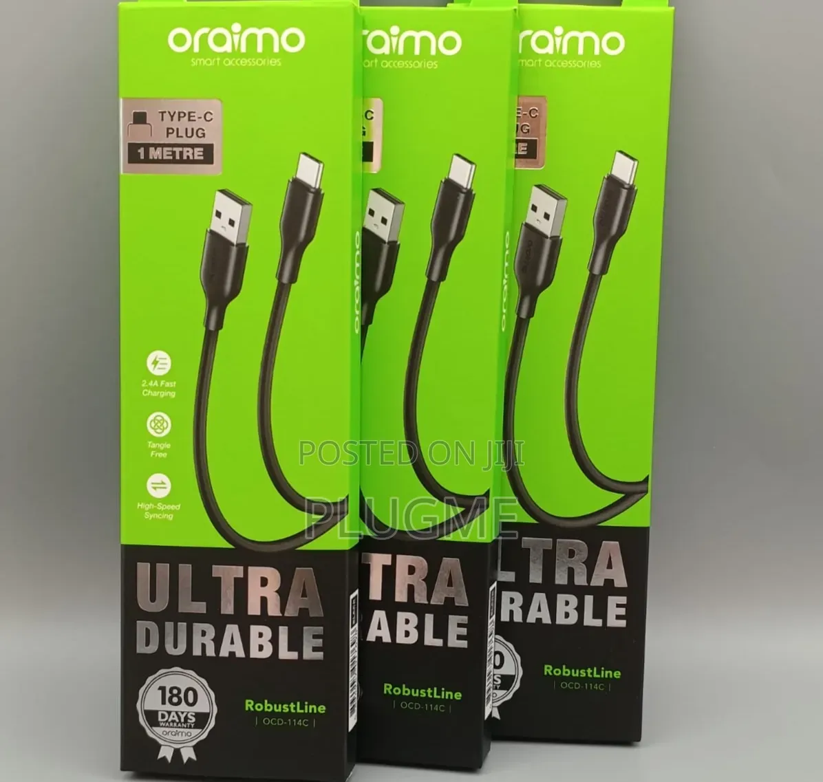 Oraimo Charging Data Cables Robustline Ocd-114c