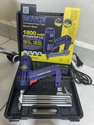 Royce 1800w Electric Nailer / Heavy Duty Electric Staple Nail Gun