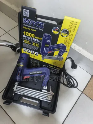 Royce 1800w Electric Nailer / Heavy Duty Electric Staple Nail Gun