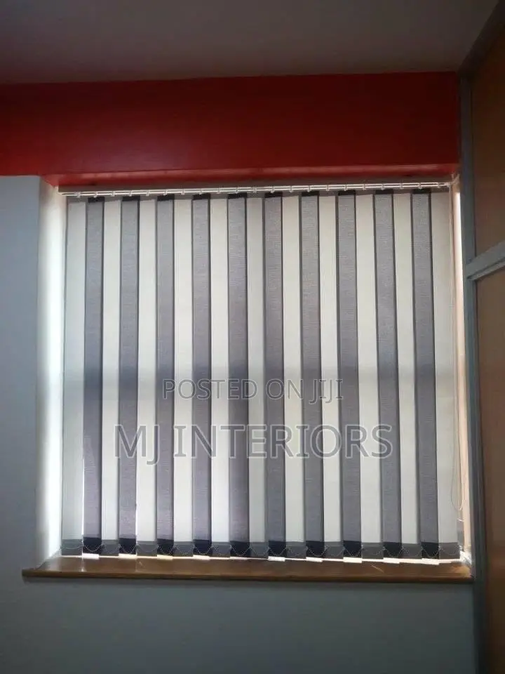 Vertical Blinds Per SQM Smooth Tracking System Installed