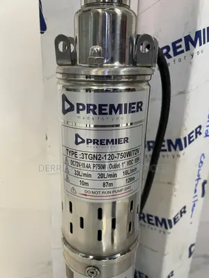 Premier 750w/72v 120m Head Submersible Pump