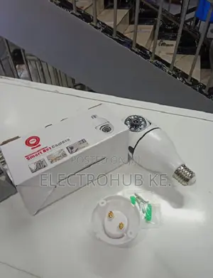 Smartnet V380 Bulb Camera 360 Rotation Wifi CCTV System