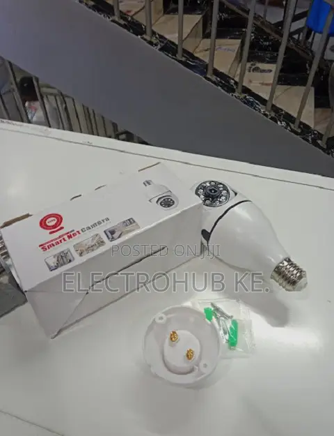 Smartnet V380 Bulb Camera 360 Rotation Wifi CCTV System