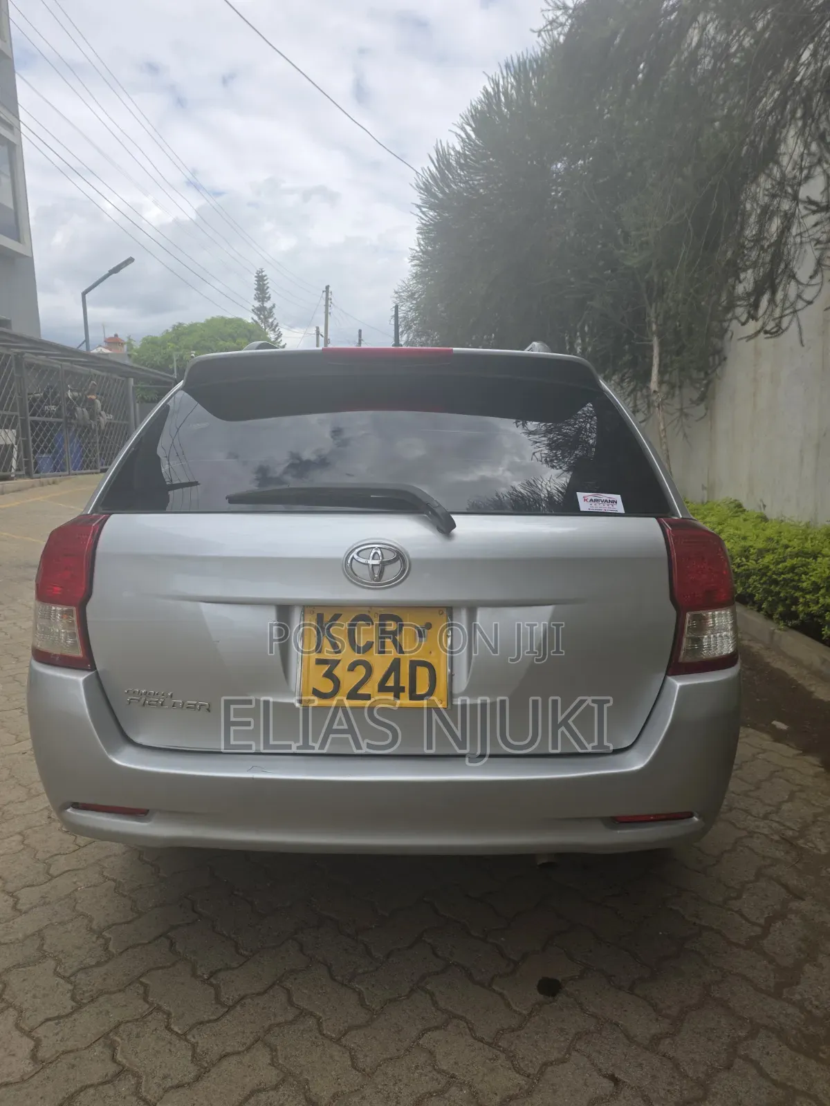 Toyota Corolla Fielder 2013 Silver