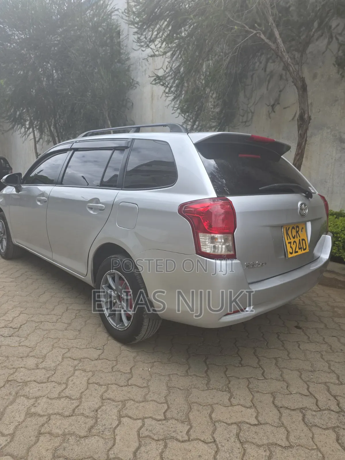 Toyota Corolla Fielder 2013 Silver