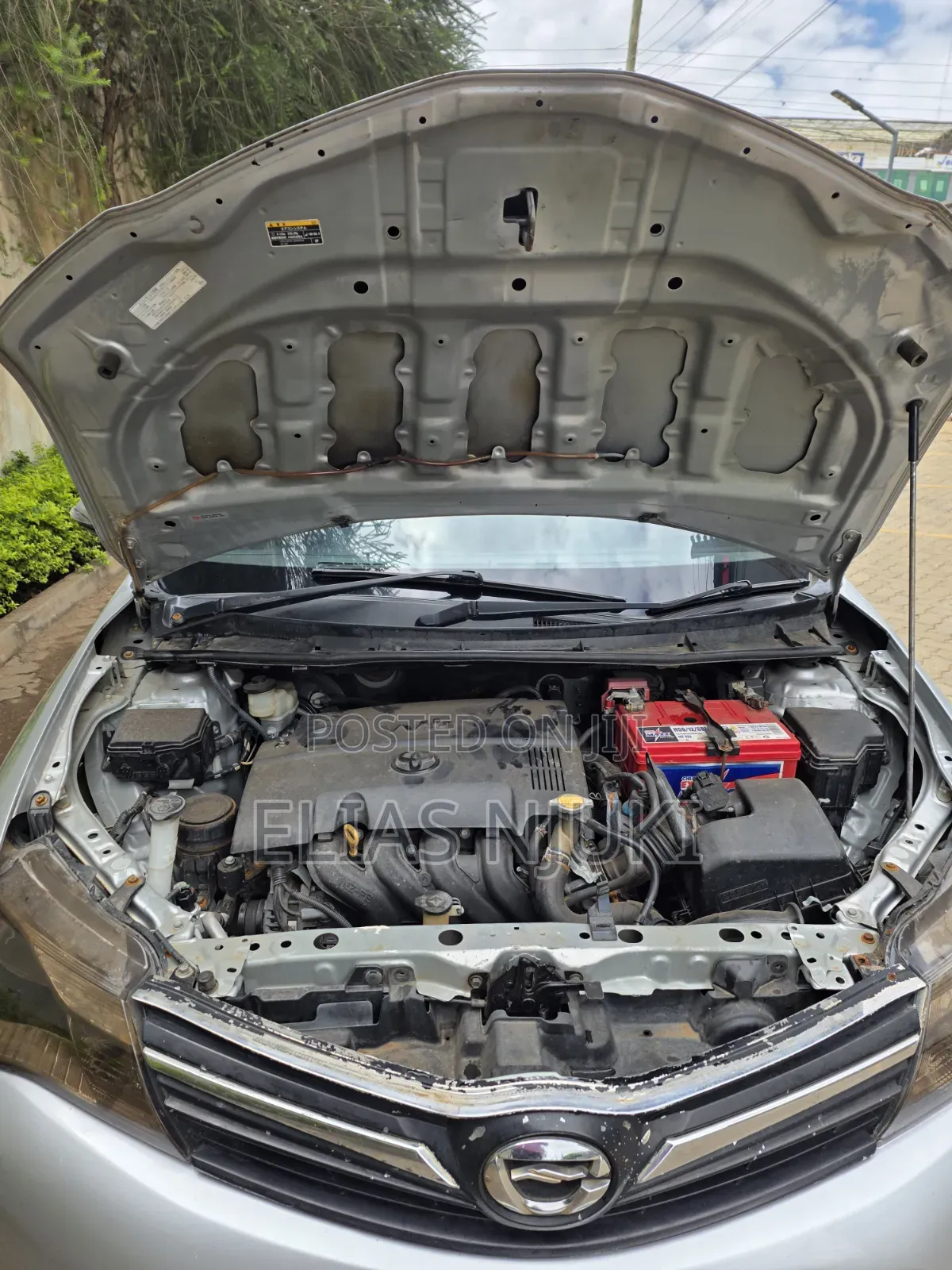 Toyota Corolla Fielder 2013 Silver