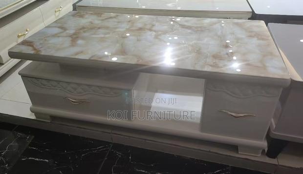 Coffee Table; Marble Dinning Coffee Table - thumbnail 2