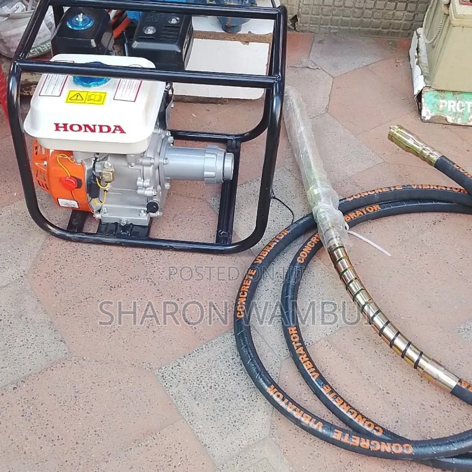 Honda Concrete Vibrator With 45mm Poker Shaft