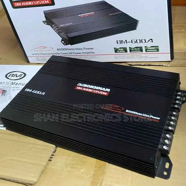 Powerful Performance Bm600 4channel Amplifier – Powerful Car Audio