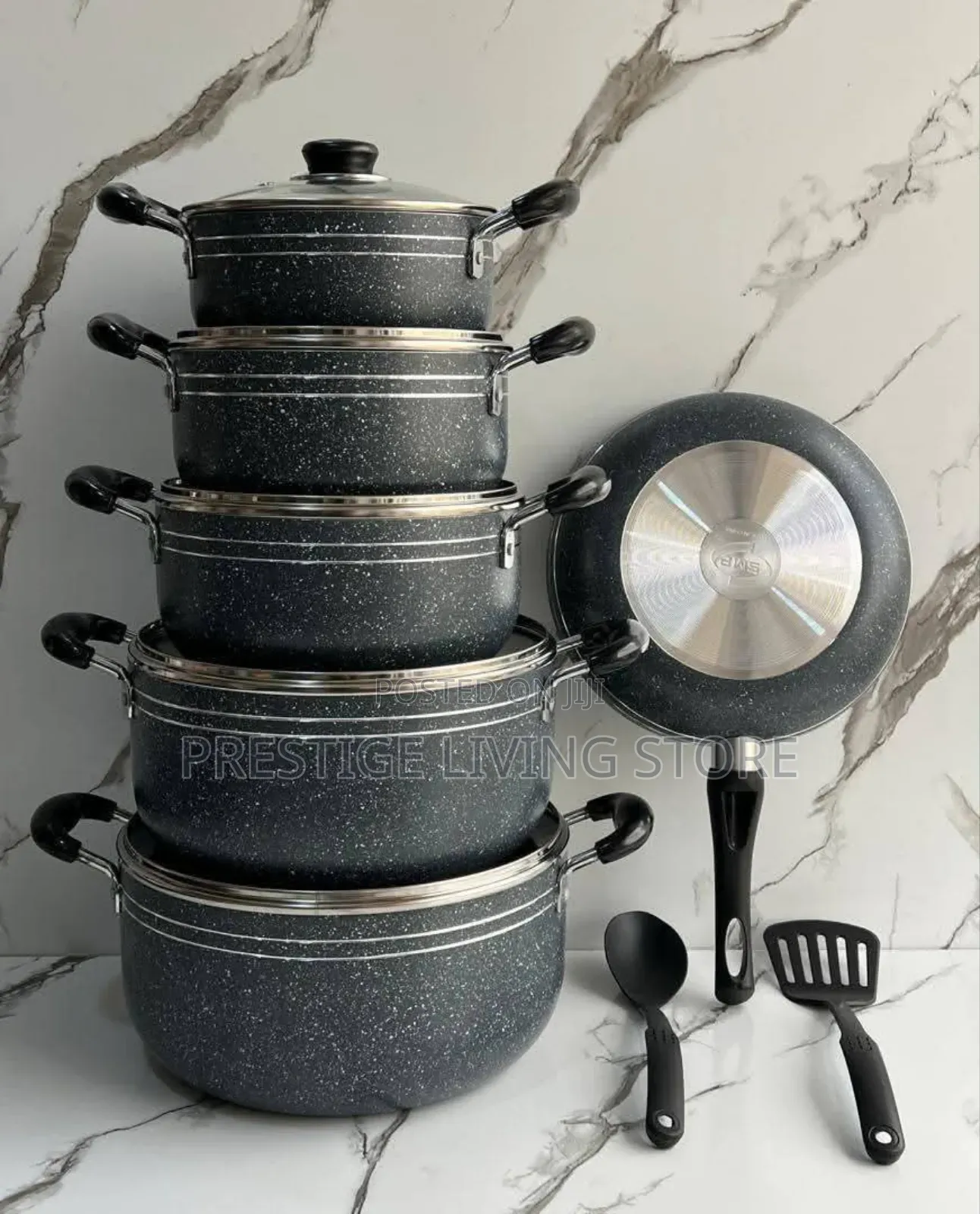 Granite /Marble Non Stick Cookware Set