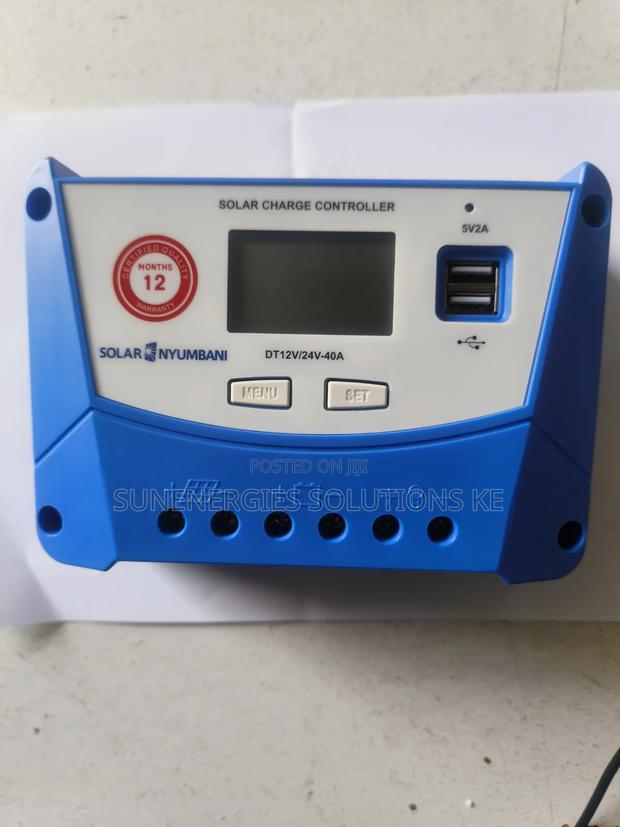 40a 12/24v Solar Nyumbani Charge Controller