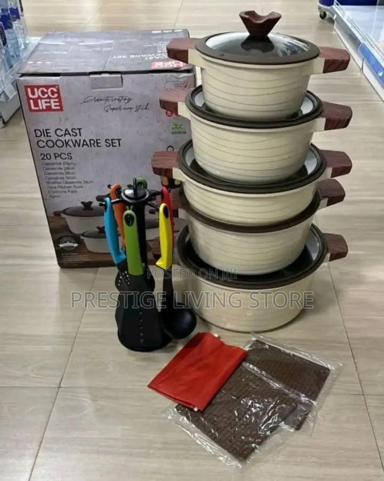 Ucc Life 20 Piece Die Cast Cookware Set