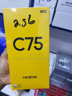 New Realme C75 256 GB Black