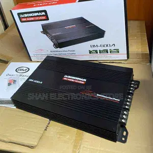 4 Channel Amplifier >Car Booster Bm600 – Powerful Car Audio