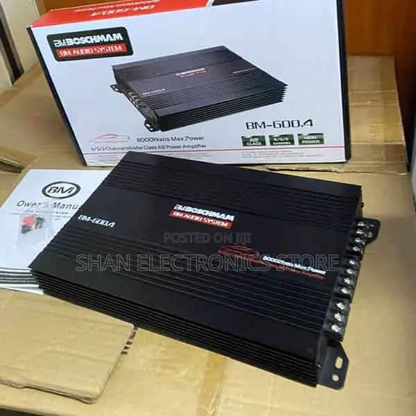 4 Channel Amplifier >Car Booster Bm600 – Powerful Car Audio