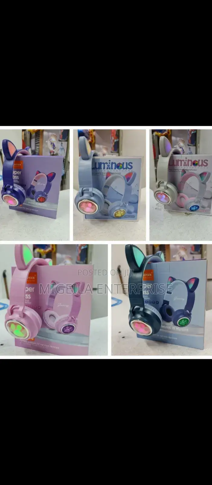 Cat Wireless Headphones