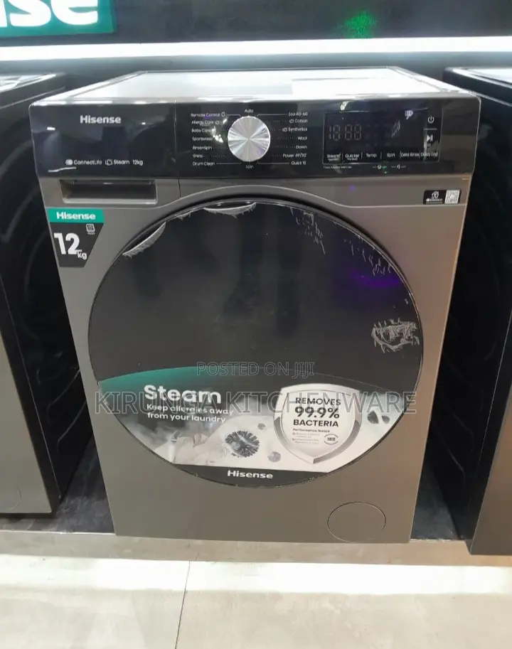 Hisense Washing Machine Front Load Wash and Spin