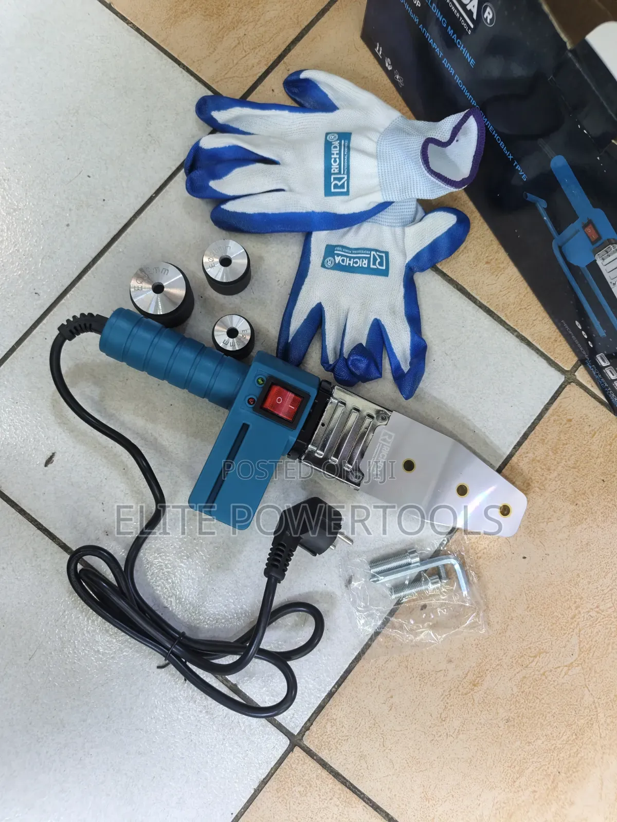 800w PPR Pipe Welding Machine / Plastic Pipe Fusion Welder Kit