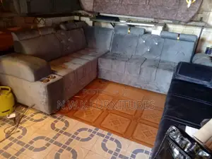 Grey L Seat