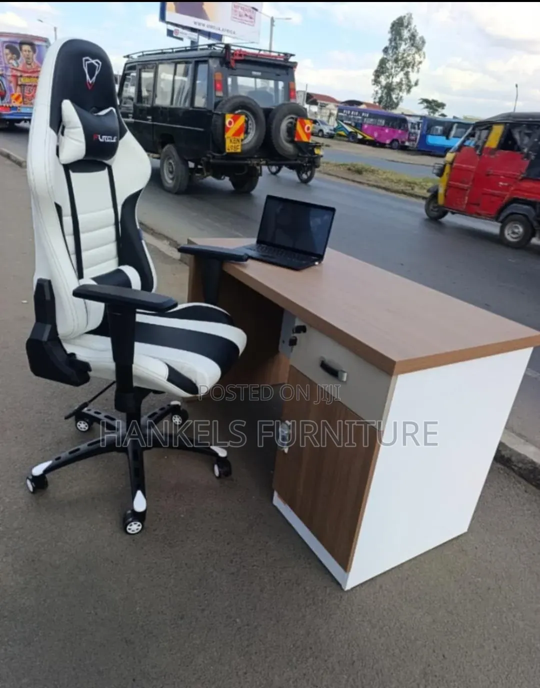 Office Computer Desk and Gaming Chair – Work and Gaming Solution